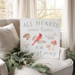 All Hearts Come Home Wood Wall Art