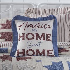 Americana Celebration Home Sweet Home Accent Pillow