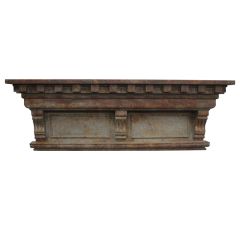 Antique Inspired Architectural Shelf 