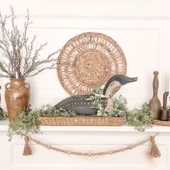 Antique Inspired Loon Decoy