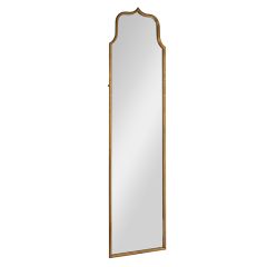 Antiqued Goldleaf Frame Floor Length Wall Mirror