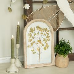 Arch Frame Pressed Leaves Wall Art