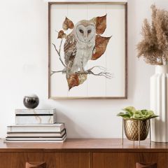 Autumn Owl Framed Wall Art