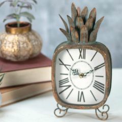 Pineapple Table Clock