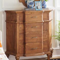 4 Drawer Wooden Cottage Cabinet