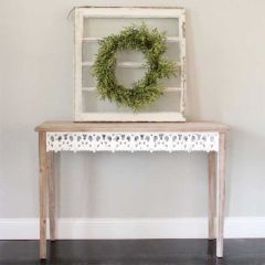 Ornate Accent Cottage Console Table