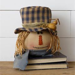 Decorative Autumn Scarecrow Head