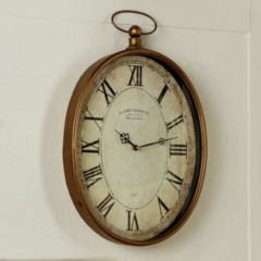 Oval Butlers Wall Clock