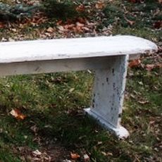 country Chic Picnic Bench