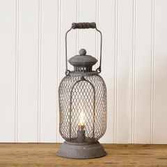 Battery Operated Cage Lantern