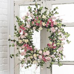 Elegant Floral Wreath