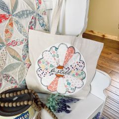 Be Still Patchwork Quilt Tote Bag