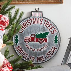 Christmas Trees Wall Ornament Art