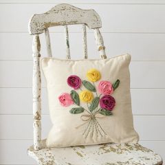 Beautiful Bouquet Accent Pillow