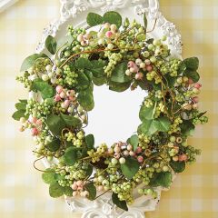 Beautiful Mixed Berry Spring Wreath