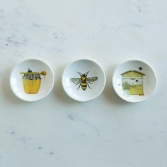Bees and Honey Dish Collection Set of 3