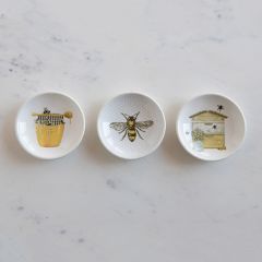 Bees and Honey Dish Collection Set of 3