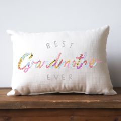 Best Grandmother Ever Lumbar Pillow