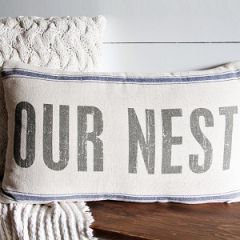 Our Nest Linen Pillow