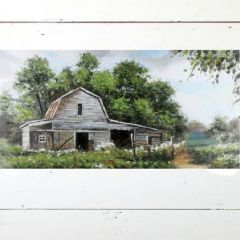 Old Gray Barn Canvas Wall Art