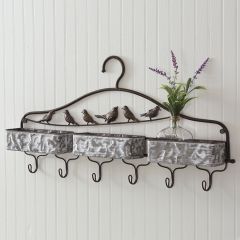 Birds On A Wire Hanging Wall Organizer
