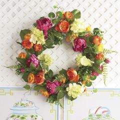 Bold and Beautiful Mixed Floral Wreath