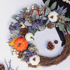 Bountiful Harvest Decorative Wreath