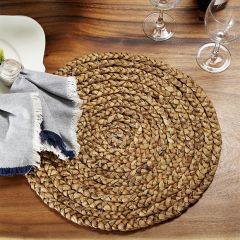 Braided Seagrass Round Placemats Set of 4