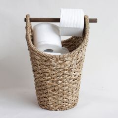 Braided Toilet Paper Basket