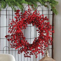 Bright Berry Holiday Wreath