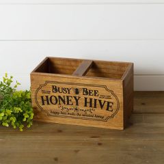 Busy Bee Honey Hive Wooden Display Box