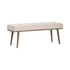 Button Tufted Entryway Bench
