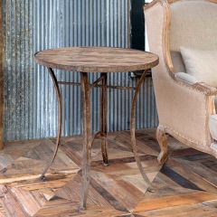 Reclaimed Wood Winery Style Table