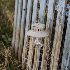 Caged Bulb Pendant Light