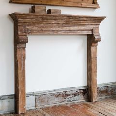 French Country Decorative FIreplace Mantel