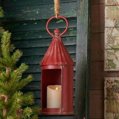 Winter Forest Birdhouse Lantern