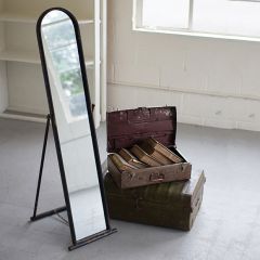 Metal Framed Floor Mirror