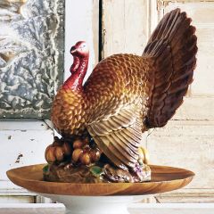 Harvest Turkey Figurine