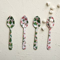 Candy and Holly Enameled Spoon