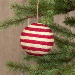 Candy Stripe Ball Ornament