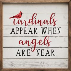 Cardinals Appear Wall Sign