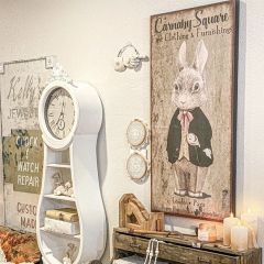 Carnaby Square Fine Clothing Canvas Wall Sign