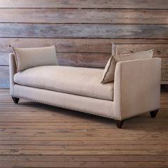 Casual Townhouse Cushioned Settee