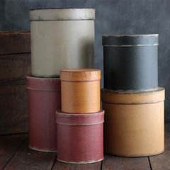 Rustic Colors Nesting Boxes Set of 6