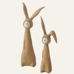 Ceramic Brown Bunny Figurine