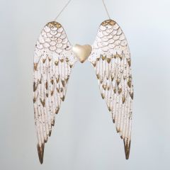 Heart With Wings Angel Decor