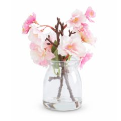 Cherry Blossom In Vase Arrangement Pink
