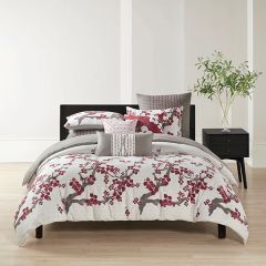 Cherry Blossoms Reversible Comforter Mini Set