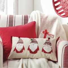 Christmas Gnome Accent Pillow