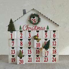 Christmas House Advent Calendar with Drawers